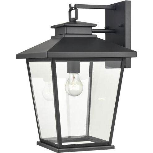 Bellmon 1 Light 17.25 inch Powder Coated Black Outdoor Wall Sconce